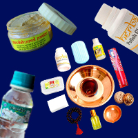 Rudraksha Cleaning Items